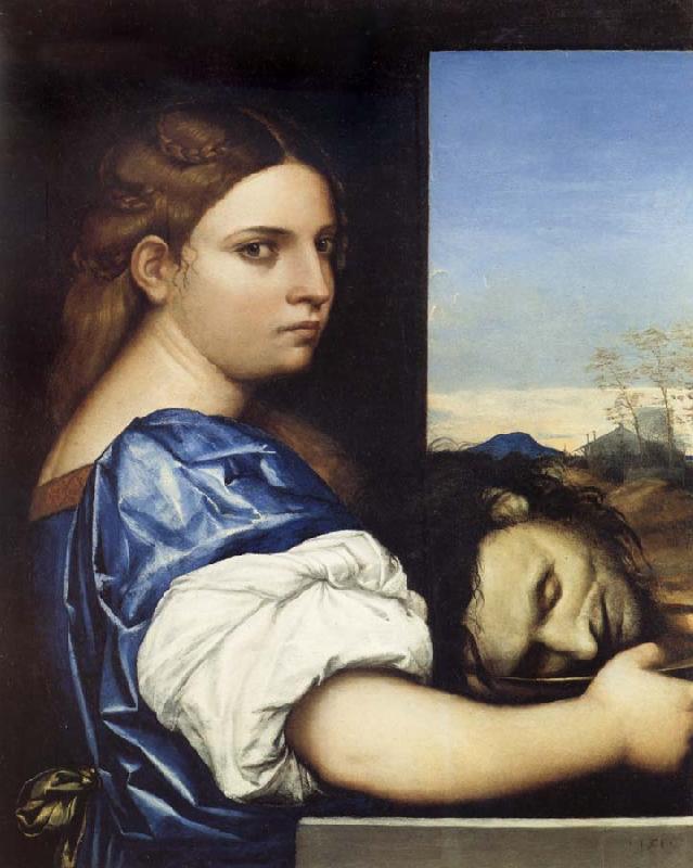 Sebastiano del Piombo Salome with the Head of John the Baptist Germany oil painting art